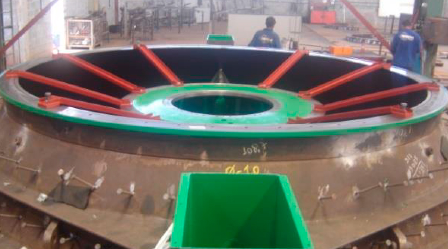 Equipamento de Hidrogeração calderaria hrm