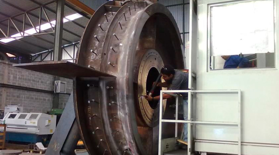 Equipamento de Hidrogeração calderaria hrm