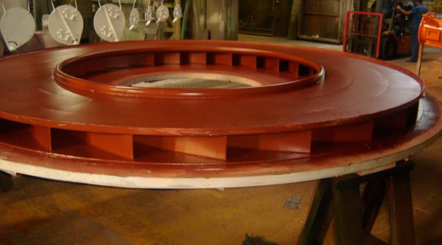 Jateamento calderaria hrm