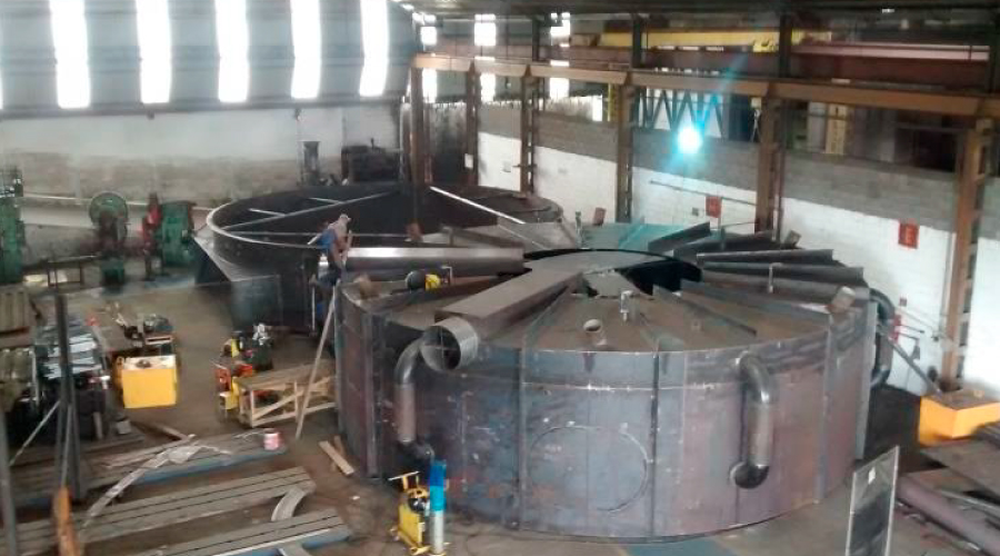 Equipamento de Hidrogeração calderaria hrm