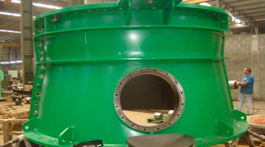 Jateamento calderaria hrm