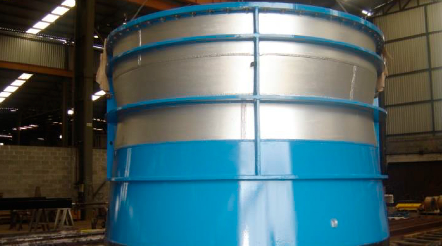 Jateamento calderaria hrm