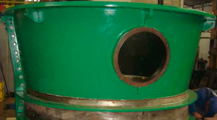 Jateamento calderaria hrm