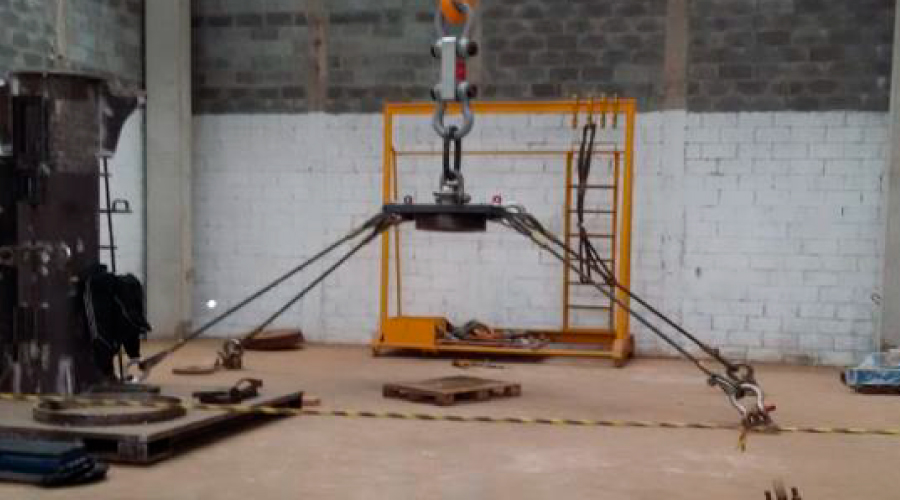 Teste de Carga calderaria hrm