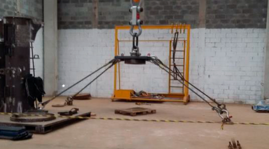 Teste de Carga calderaria hrm