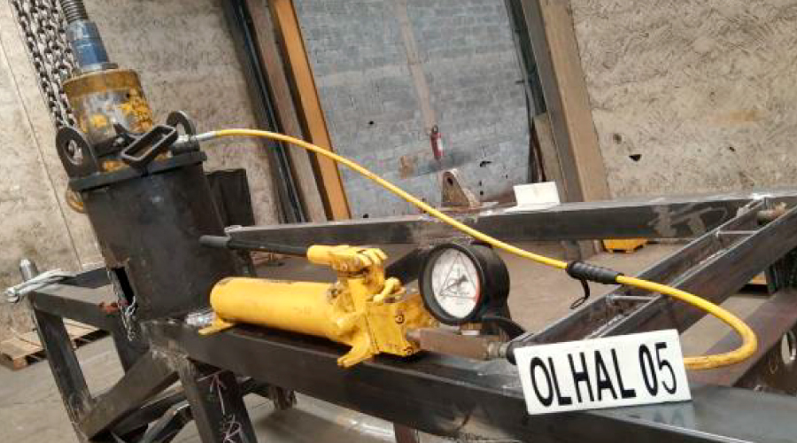 Teste de Carga calderaria hrm