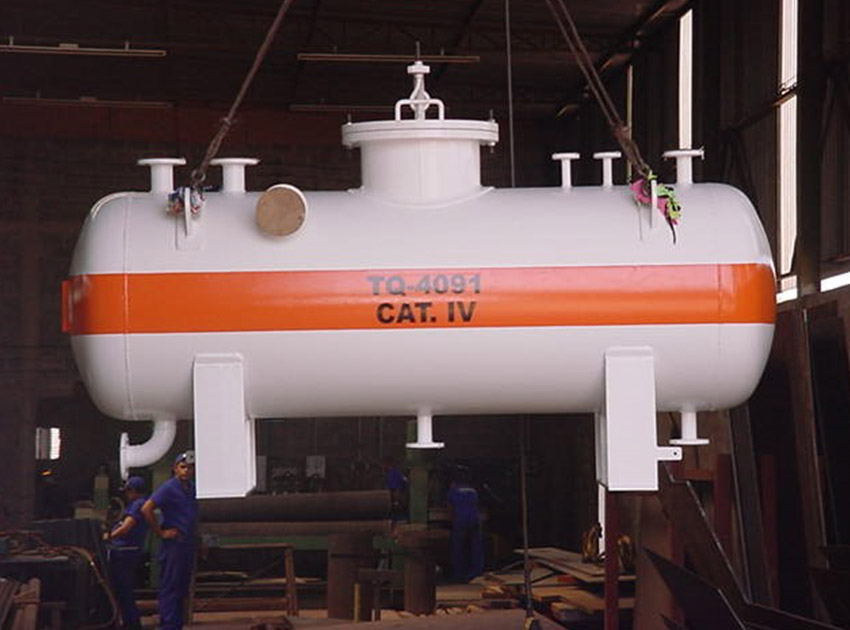 Vasos de Pressão calderaria hrm